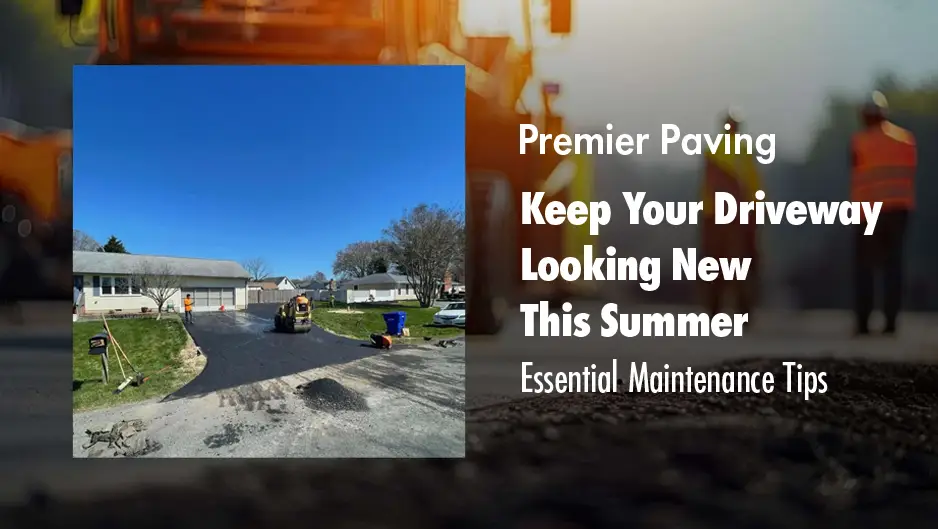 Premier Paving – Your go-to experts for flawless asphalt driveway paving.