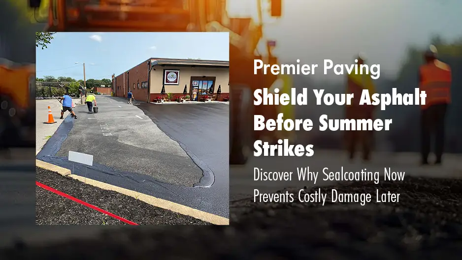 Extend your asphalt’s life with quality asphalt sealcoating from Premier Paving.