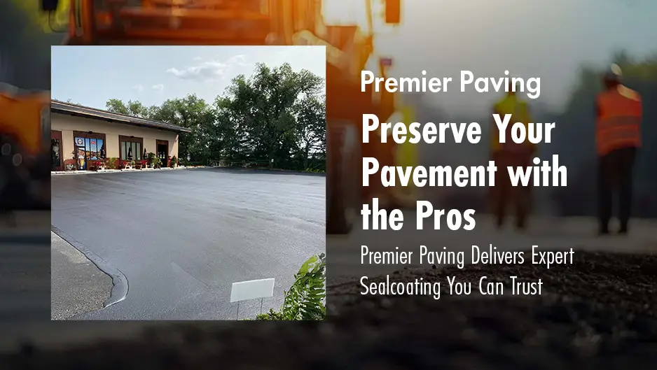 Trust Premier Paving for asphalt sealcoating that keeps your surface strong.