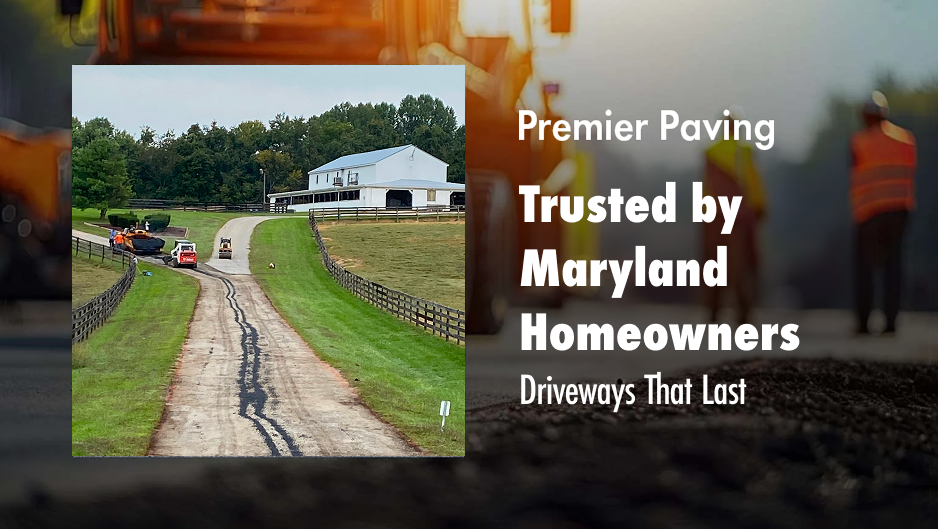 Upgrade your curb appeal with an asphalt driveway by Premier Paving.