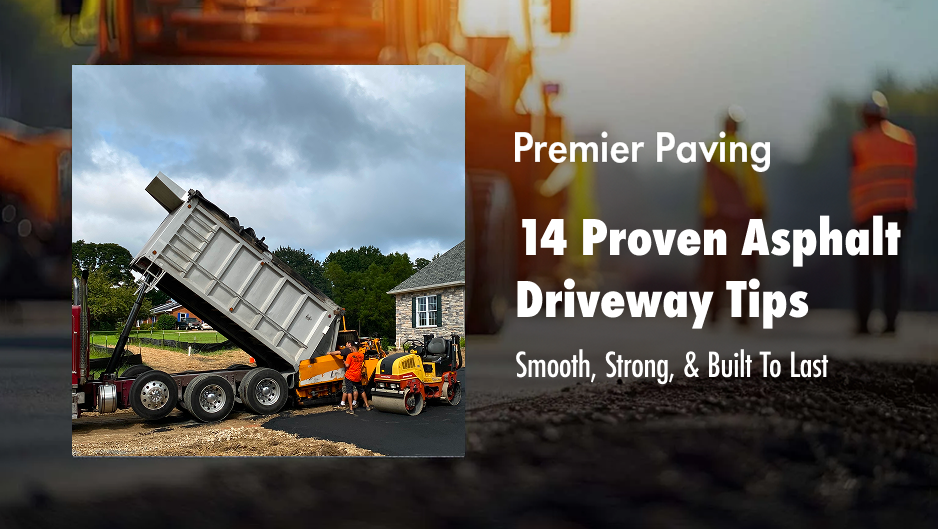 Choose Premier Paving, your local driveway contractors for flawless results.