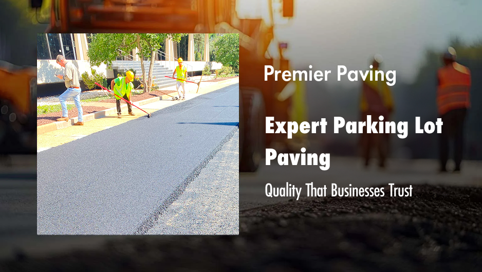 Keep your commercial property looking sharp with Premier Paving’s professional parking lot paving.