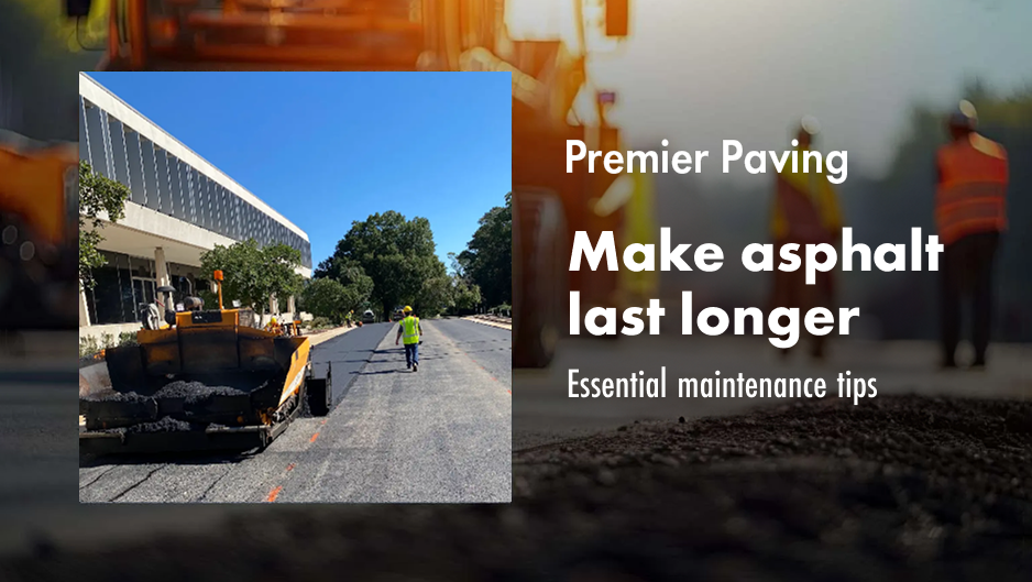 Keep your asphalt smooth and safe with Premier Paving’s asphalt pavement maintenance.