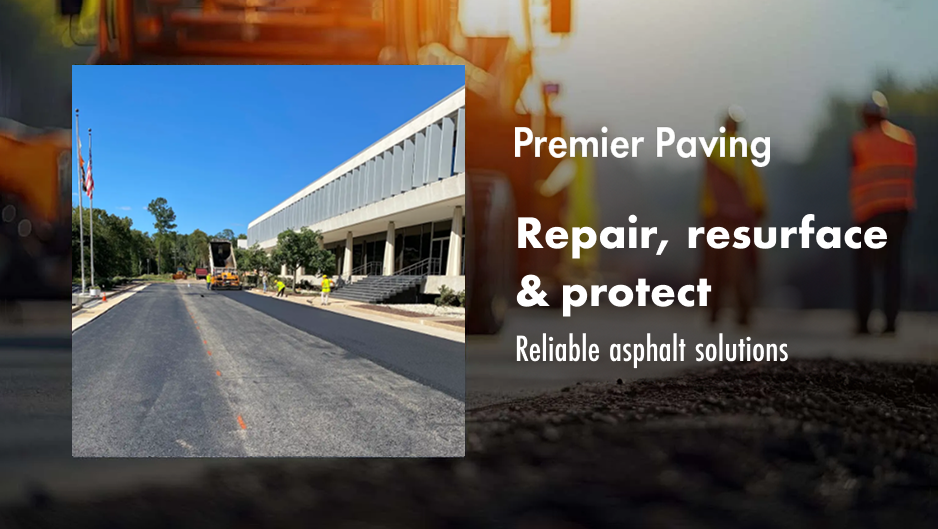 Premier Paving’s asphalt pavement maintenance helps prevent cracks, potholes, and early wear.