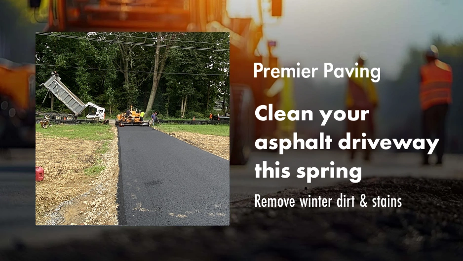 Get a clean, strong asphalt driveway with professional work from Premier Paving.