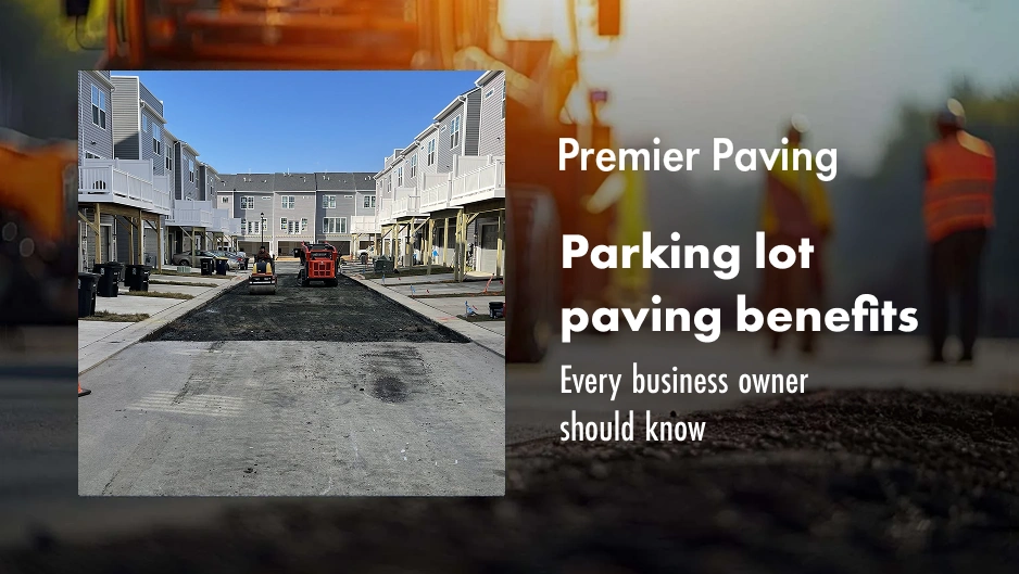 Get expert parking lot paving with Premier Paving for a cleaner, safer space.